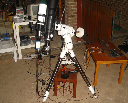 EQ 6 Pro Equatorial Mount - Refractor Rig
